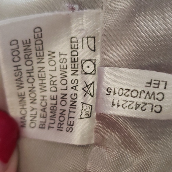 Calvin Klein Kelly Green Double Breasted Belted Trench Jacket / Coat Women's 1X - Picture 8 of 9